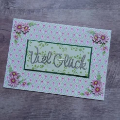 Glückwunschkarte "Viel Glück"