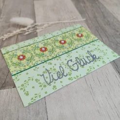 Glückwunschkarte Viel Glück