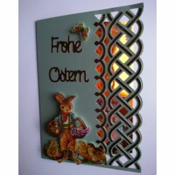 Glückwunschkarte zu Ostern