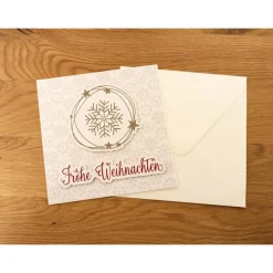 Glückwunschkarte zu Weihnachten - Frohe Weihnachten