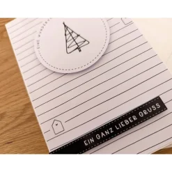 Glückwunschkarte zu Weihnachten - Ein ganz lieber Gruß