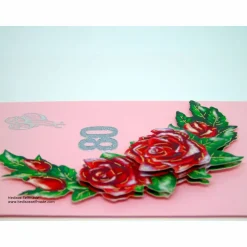 Glückwunschkarte zum 80. Geburtstag