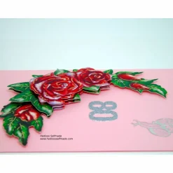 Glückwunschkarte zum 80. Geburtstag