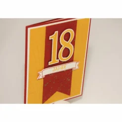 Glückwunschkarte zum 18. Geburtstag