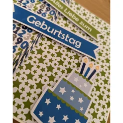 Glückwunschkarte zum Geburtstag