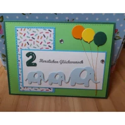 Glückwunschkarte  zum  Geburtstag