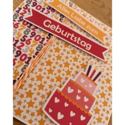 Glückwunschkarte zum Geburtstag