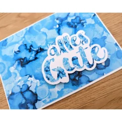 Glückwunschkarte zum Geburtstag - alles Gute