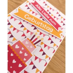 Glückwunschkarte zum Geburtstag