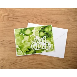 Glückwunschkarte zum Geburtstag - viel Glück