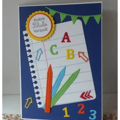 Glückwunschkarte zur Einschulung