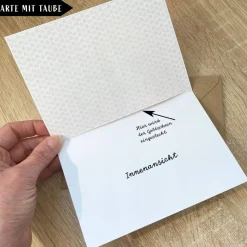 Glückwunschkarte zur ersten Kommunion, Taufe oder Konfirmation