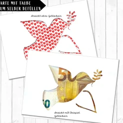 Glückwunschkarte zur ersten Kommunion, Taufe oder Konfirmation