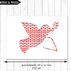 Glückwunschkarte zur ersten Kommunion, Taufe oder Konfirmation