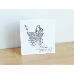 Glückwunschkarte zur Geburt 