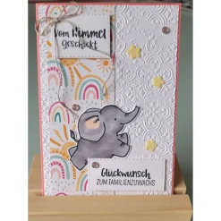 Glückwunschkarte zur Geburt, verschiedene Designs