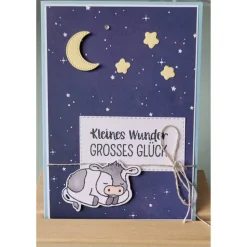 Glückwunschkarte zur Geburt, verschiedene Designs