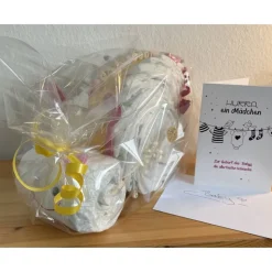 Glückwunschkarte zur Geburt, Versand direkt an die Beschenkten mit Ihrem Wunschtext, Lieferadresse