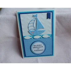 Glückwunschkarte zur Kommunion