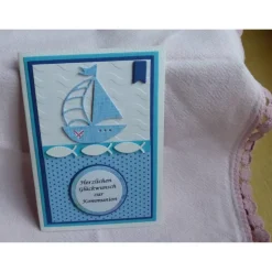 Glückwunschkarte zur Kommunion