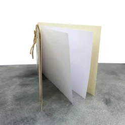 Glückwunschkarte zur Kommunion, Konfirmation, Firmung - mit Fisch-Anhänger