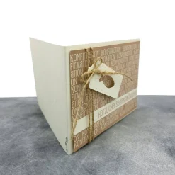 Glückwunschkarte zur Kommunion, Konfirmation, Firmung - mit Fisch-Anhänger