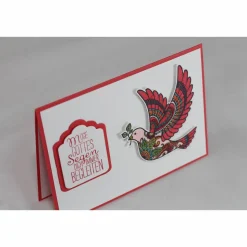 Glückwunschkarte zur Taufe "Taube"