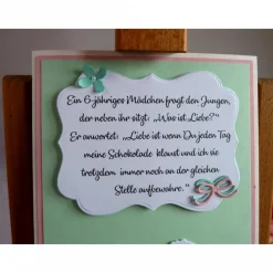 Glückwunschkarte/Grußkarte für Kinder