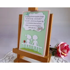 Glückwunschkarte/Grußkarte für Kinder