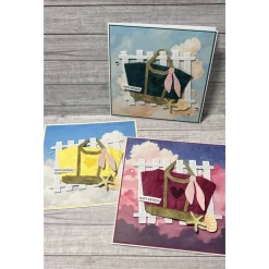 Glückwunschkarten Grußkarten „Happy Birthday“ Geburtstag Sommer Strandtasche Bag Frauen Mädchen Handmade Stampin‘ Up!