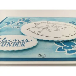 Glückwunschkarten zur Geburt/Taufe 3D, Handarbeit