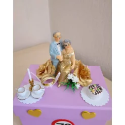 Gnadenhochzeit Geschenkbox – Geldgeschenk & Verpackung zum 70. Hochzeitstag