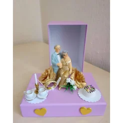 Gnadenhochzeit Geschenkbox – Geldgeschenk & Verpackung zum 70. Hochzeitstag