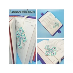 Gotteslob Buchhülle aus Glitzer-Kunstleder Geschenk zur Kommunion