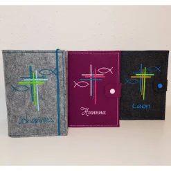 Gotteslob hülle Gotteslobhülle Gotteslob aus Filz wähle dein Design