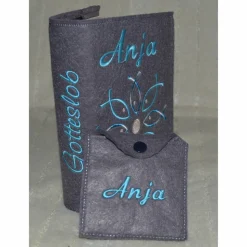 Gotteslobhülle aus Filz