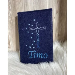 Gotteslobhülle aus Filz (Farbe & Stickerei wählbar) - Hülle für katholisches Gebet- und Gesangbuch