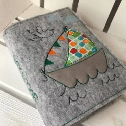 Gotteslobhülle aus Wollfilz - Gotteslobeinband - Schutzhülle für das Gotteslob - Personalisierbar -