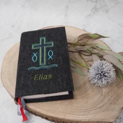 Gotteslobhülle aus Wollfilz