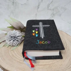 Gotteslobhülle aus Wollfilz