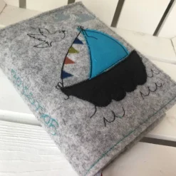 Gotteslobhülle aus Wollfilz - Gotteslobeinband - Schutzhülle für das Gotteslob - Personalisierbar -