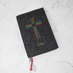 Gotteslobhülle aus Wollfilz