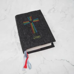 Gotteslobhülle aus Wollfilz