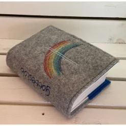 Gotteslobhülle aus Wollfilz - Gotteslobeinband - Schutzhülle für das Gotteslob - Personalisierbar -