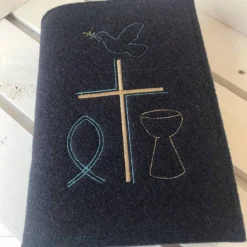Gotteslobhülle aus Wollfilz - Gotteslobeinband - Schutzhülle für das Gotteslob - Personalisierbar -