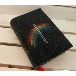 Gotteslobhülle aus Wollfilz - Gotteslobeinband - Schutzhülle für das Gotteslob - Personalisierbar -