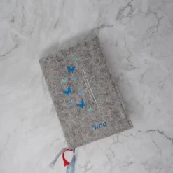 Gotteslobhülle aus Wollfilz