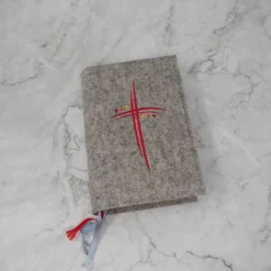 Gotteslobhülle aus Wollfilz