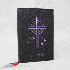 Gotteslobhülle aus Wollfilz