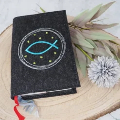 Gotteslobhülle aus Wollfilz